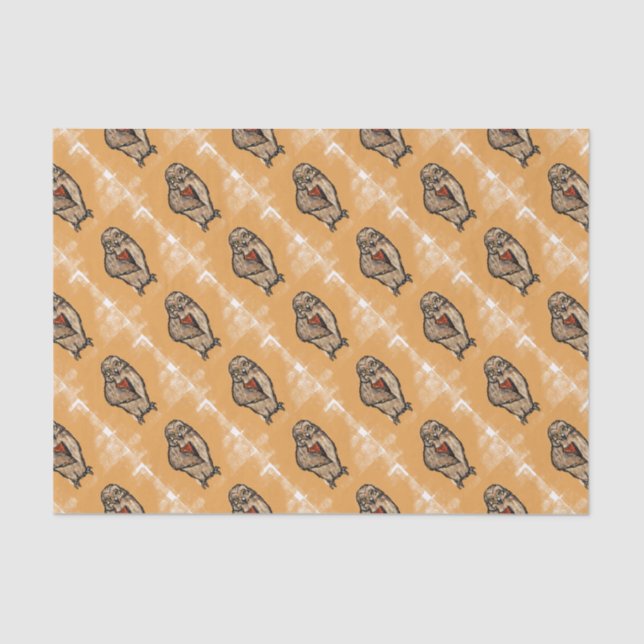 Wise Owl Tissue Paper (Front)