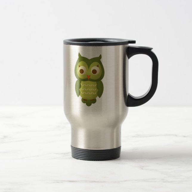 Wise Owl Travel Mug (Right)