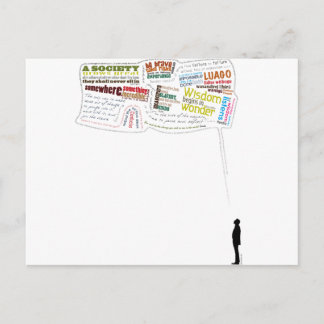Wise Quotes Postcard