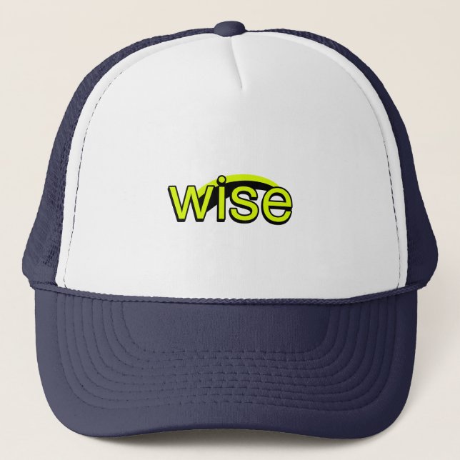 Wise Trucker Hat (Front)