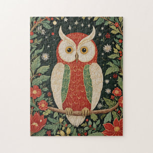 Wise Winter Watcher Jigsaw Puzzle
