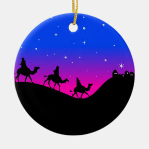 Wisemen Ceramic Ornament