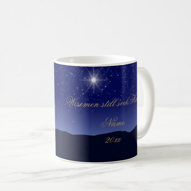 Wisemen Still Seek Him Christmas Coffee Mug (Front Right)