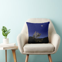 Wisemen Still Seek Him Mojo Throw Pillow