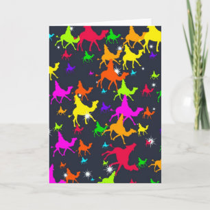 Wisemen Wallpaper Holiday Card