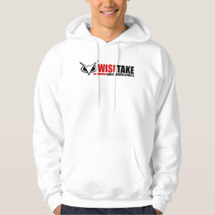 WiseTake Daily Fantasy Sports White Hoodie