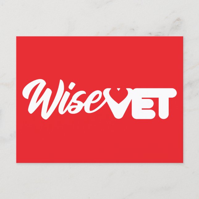 WiseVet - Carte postale (Devant)