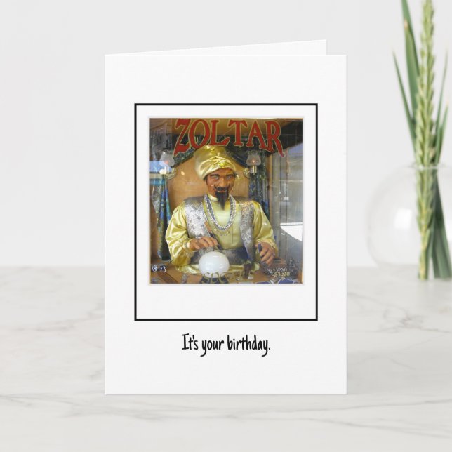 Wish Big Birthday Greeting Card (Front)