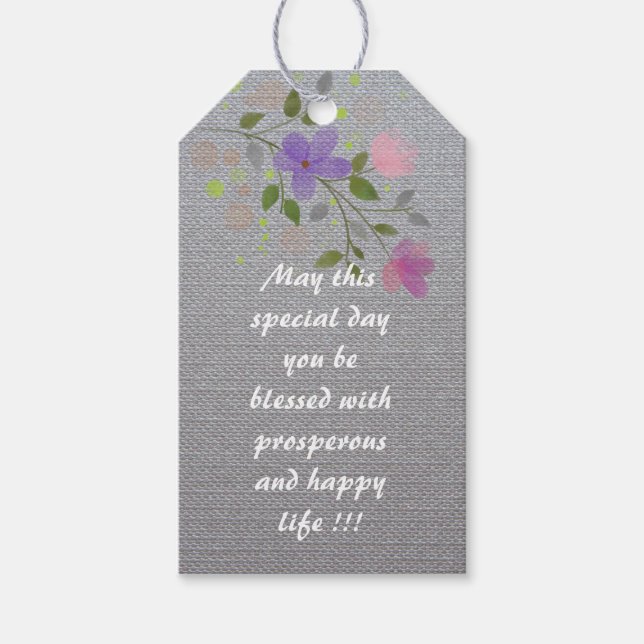 Wish Gift Tags (Front)