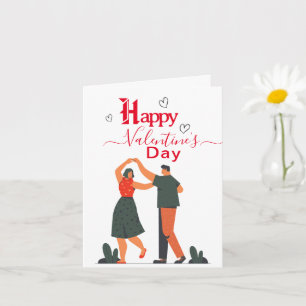 Wish Happy Valentine’s Day. Card