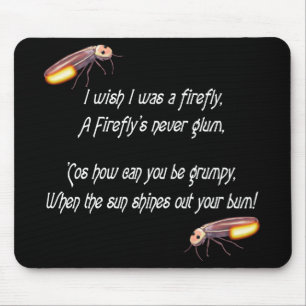 Wish I was a Firefly Mouse Pad