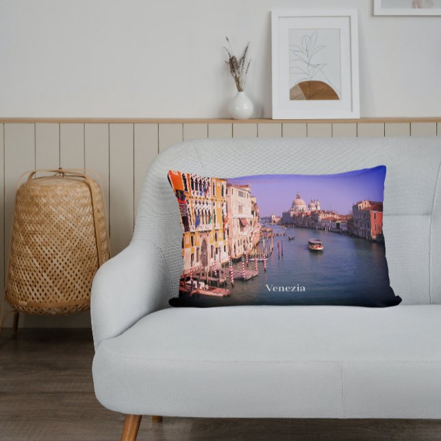 Wish I was in Venice, Italy Holiday Accent Pillow (Creator Uploaded)