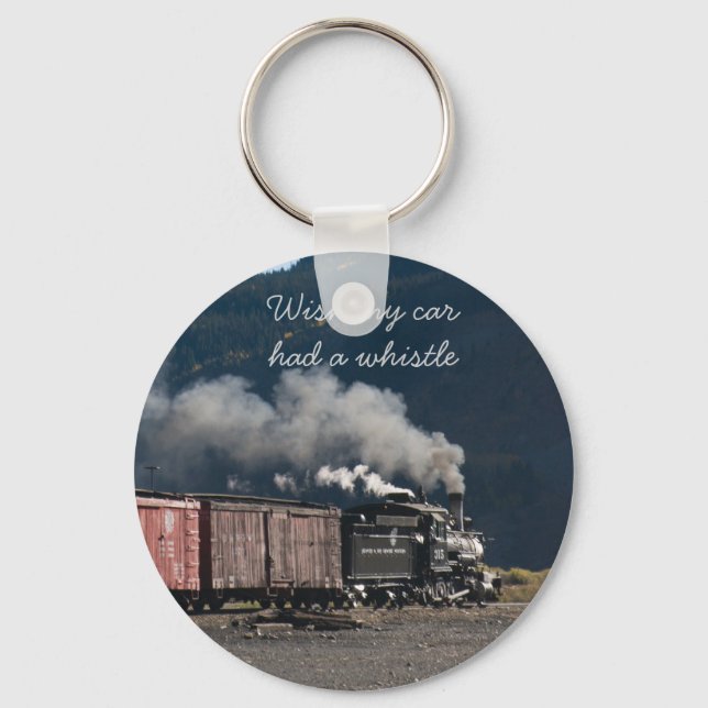 Wish my car had a whistle keychain (Front)