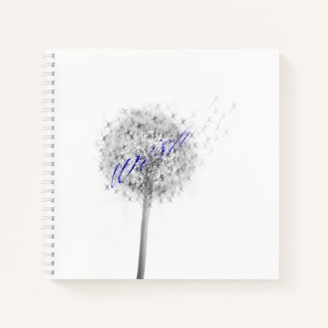 Wish Notebook Blue (Front)
