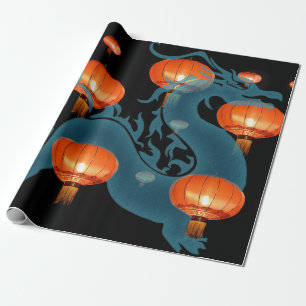 Wish someone a happy and successful Chinese new  T Wrapping Paper