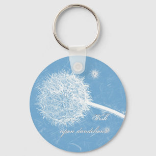 Wish upon a dandelion keychain