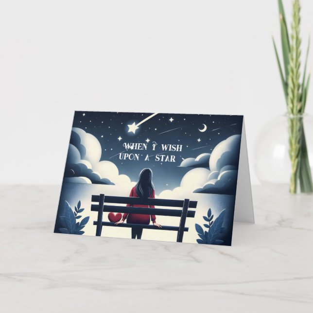 WISH UPON A STAR CARD (Front)