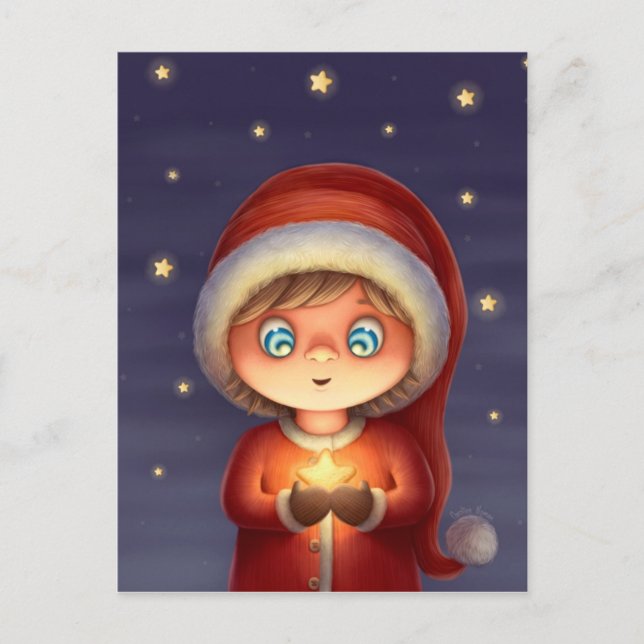 Wish Upon a Star Postcard (Front)