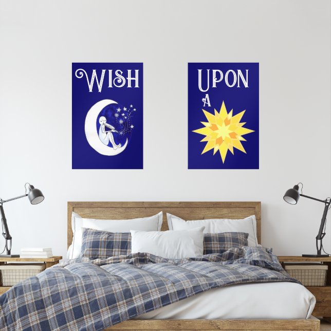 Wish upon a Star Print Set (Bedroom)