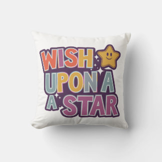 Wish Upon a Star Throw Pillow