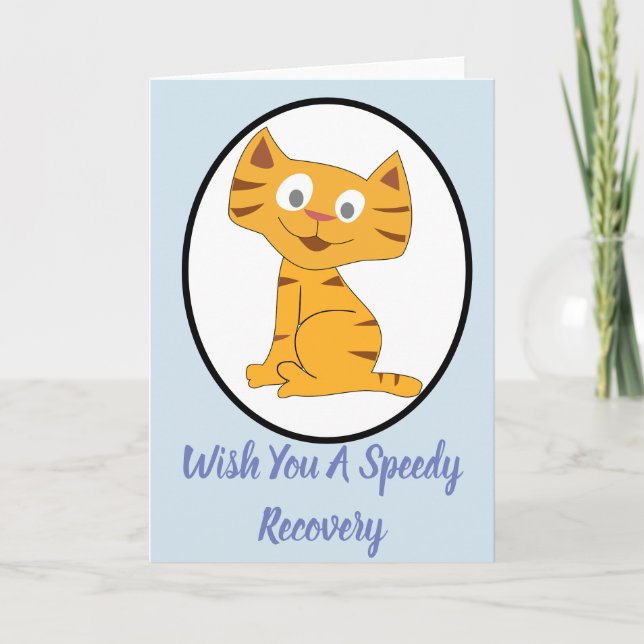 Wish You A Speedy Recovery! Card (Front)
