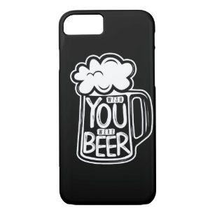 Wish You Were Beer Typography Case-Mate iPhone Case