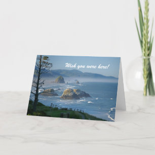 Wish you were here! card