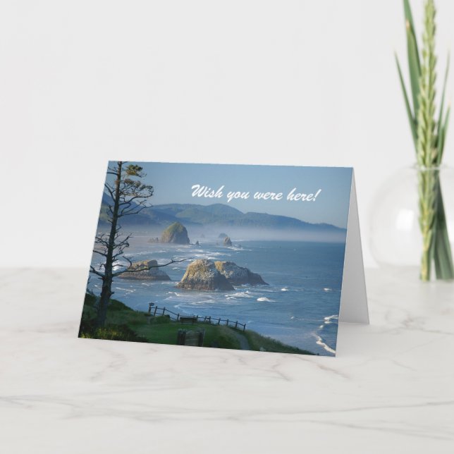 Wish you were here! card (Front)