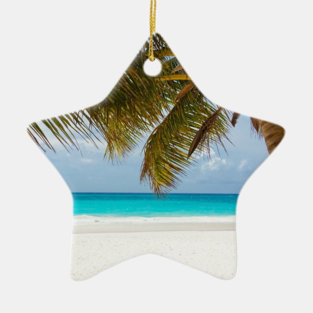 Wish you were here! ceramic ornament (Front)
