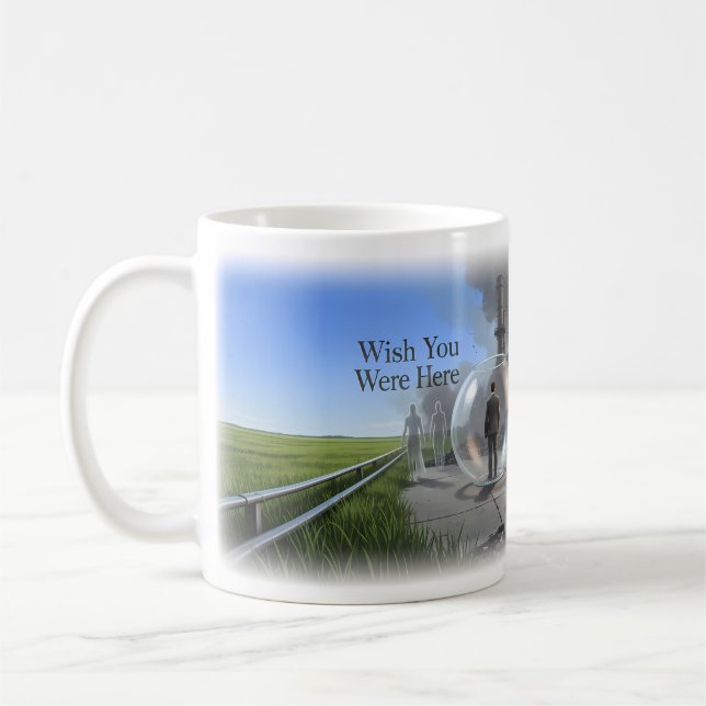 Wish You Were Here Distance Mug (Left)
