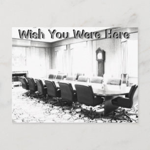 Wish You Were Here Invitation Postcard