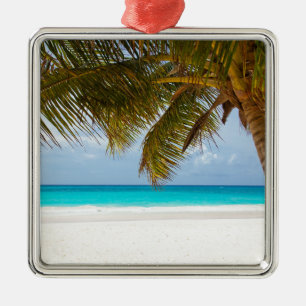Wish you were here! metal ornament