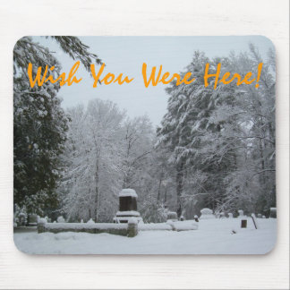 Wish You Were Here! Mouse Pad