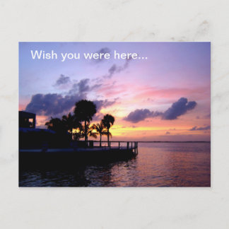 Wish you were here... postcard
