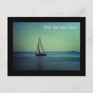 Wish you were here! postcard