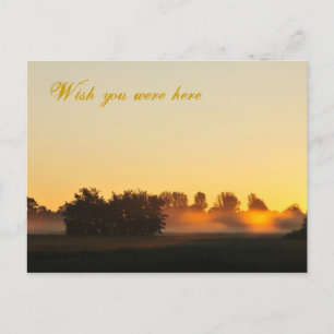 Wish you were here postcard