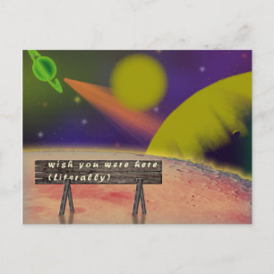 Wish You Were Here Postcard