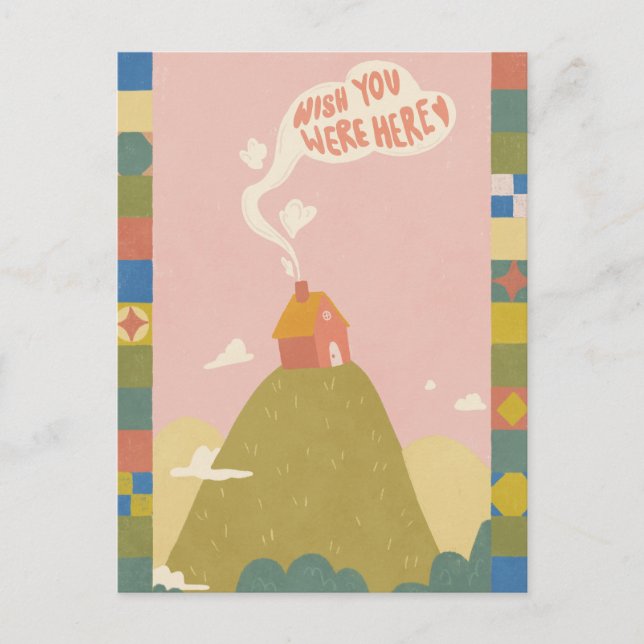 Wish You Were Here Postcard (Front)