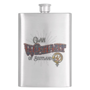 Wishart Clan Hip Flask