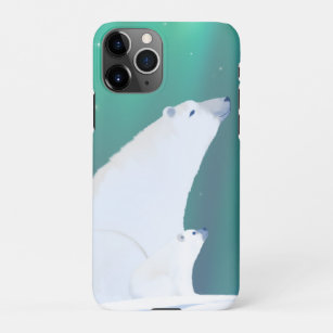 Wishes-Beautiful Polar Bear Illustration  iPhone 11Pro Case