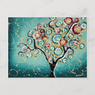 "Wishes" Postcard