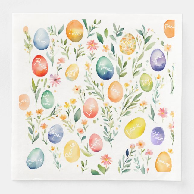 Wishing Easter Napkin (Front)