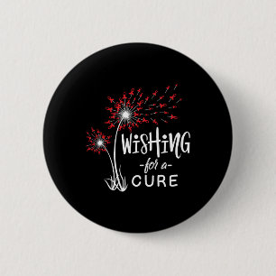 Wishing For Sickle Cell Anemia Awareness Supporter 2 Inch Round Button