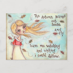 Wishing I Could Follow - Post Card