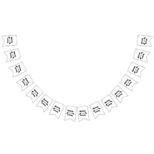 Wishing I was fishing funny quote Bunting Flags