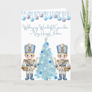 Wishing my Grandson a Wonderful Christmas Holiday Card