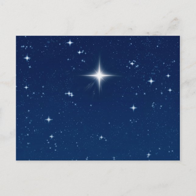 Wishing Star Postcard #1- Horizontal (Front)