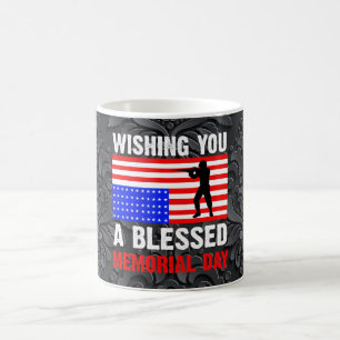 Wishing You A Blessed Memorial Day Coffee Mug