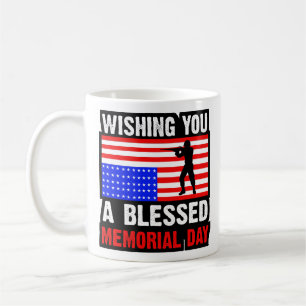 Wishing You A Blessed Memorial Day Coffee Mug