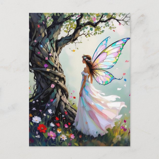 Wishing You a Day full of Magic | Friendship Postcard (Front)